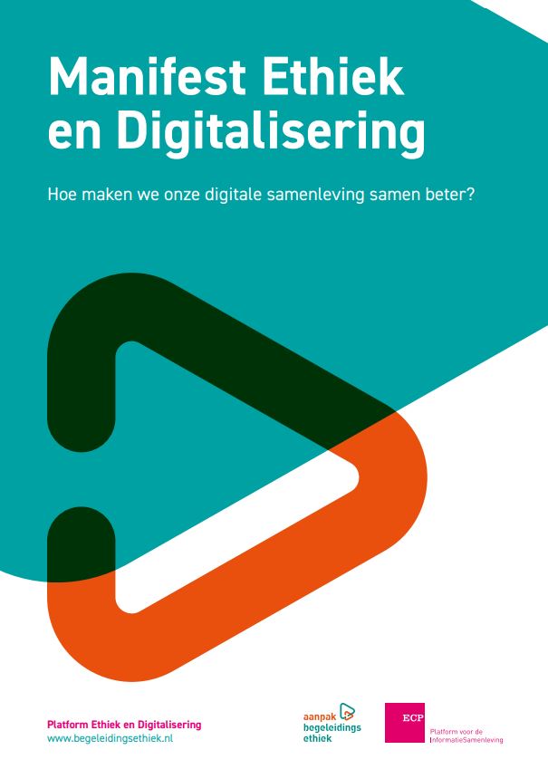 Manifest Ethiek en Digitalisering: hoe maken we samen onze digitale samenleving beter?