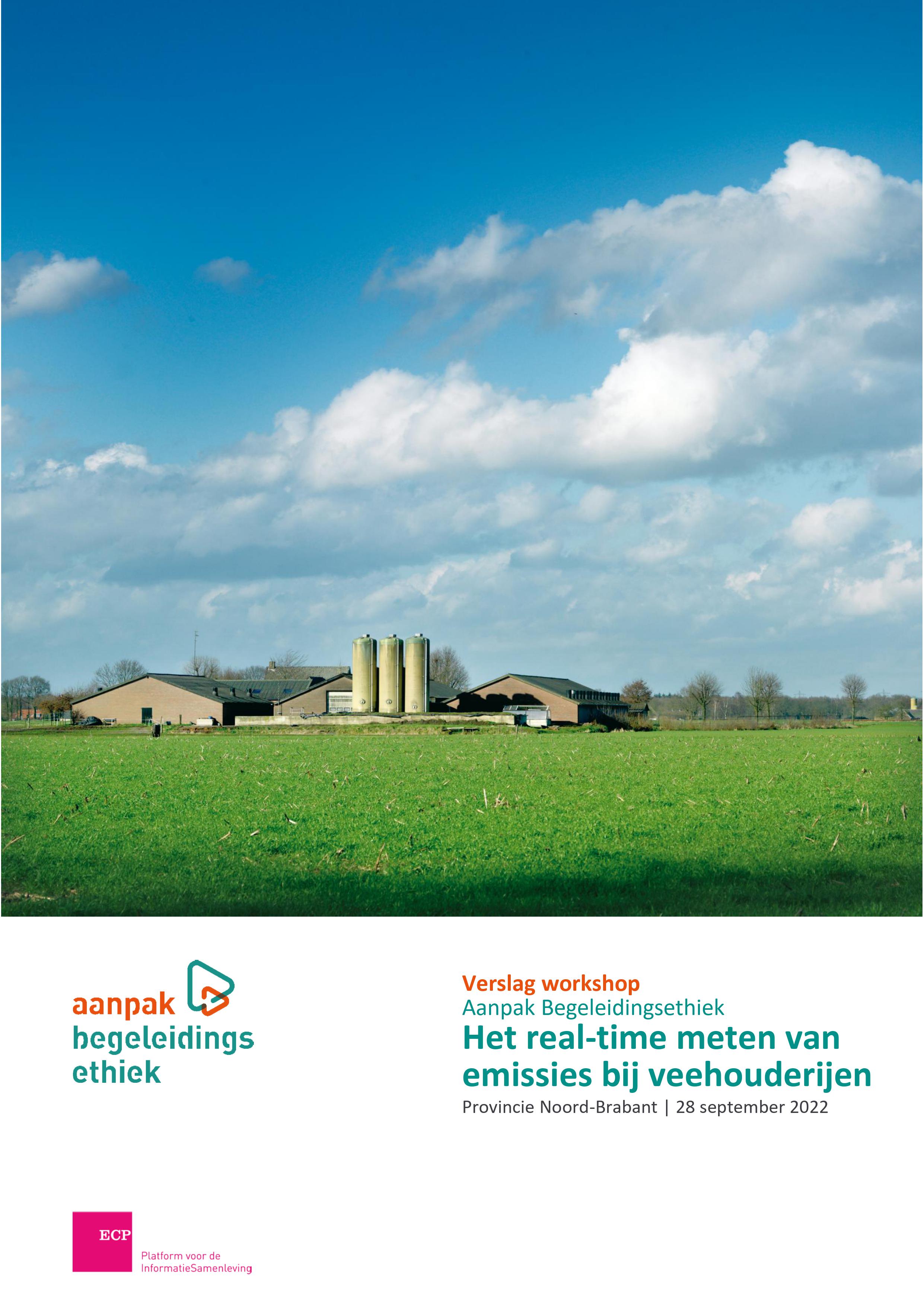 Provincie Noord-Brabant – Real-Time meten van Emissies bij Boerderijen