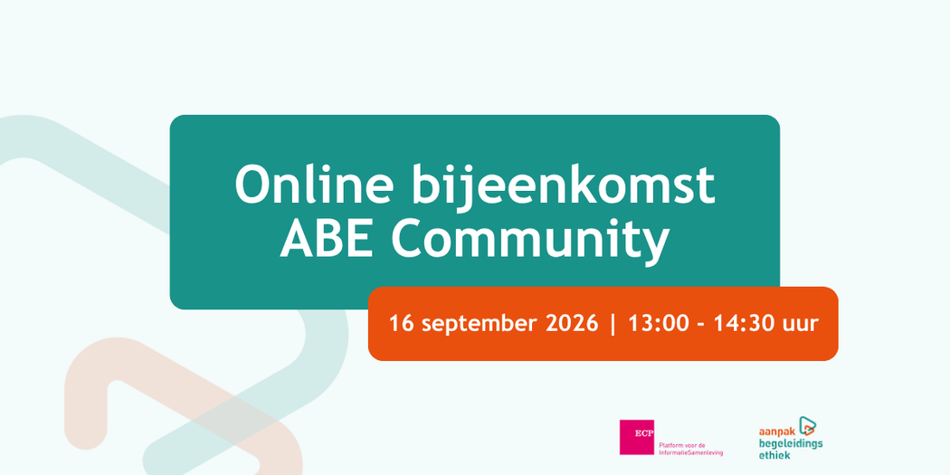 Online bijeenkomst ABE Community: praktische wijsheid